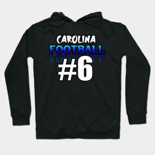 Carolina Football #6 Jersey - Graphic Sports Hoodie